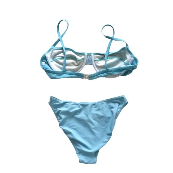 Blue bikini sets, Warehouse UK, Size US 10 - Picture 2 of 10